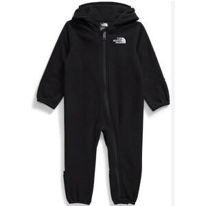 THE NORTH FACE Baby Glacier Fleece One-Piece Black 12-18M